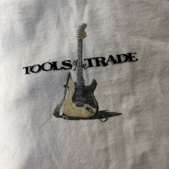 VTG 1997 Tools of the Trade Graphic Guitar T Shirt White. Heavy Weight. Medium. - Picture 9 of 10